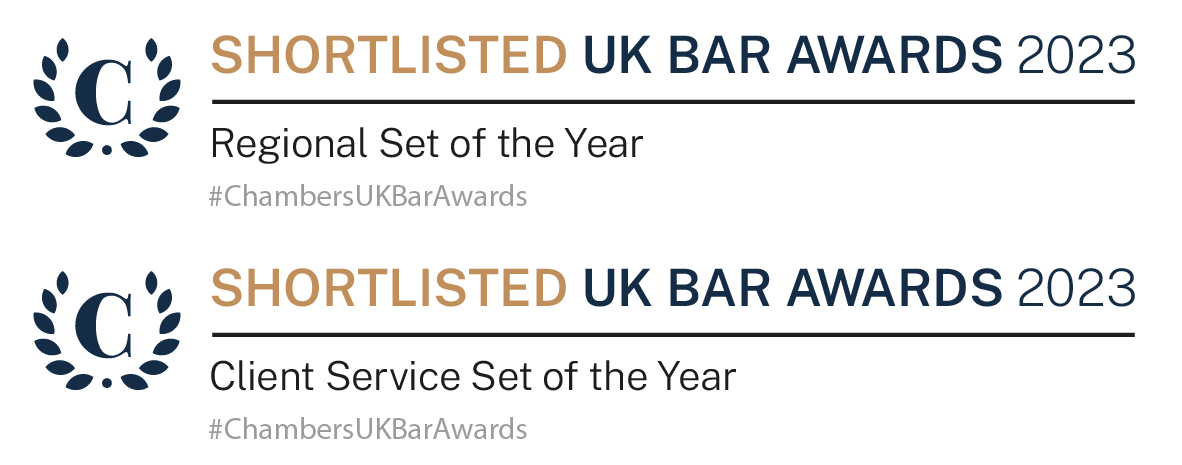 Parklane Plowden shortlisted for two awards at the Chambers and Partners UK Bar Awards 2023